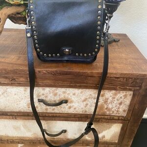 Made in Italy. Thick leather Patricia Nash Crossbody. Like new, used once.